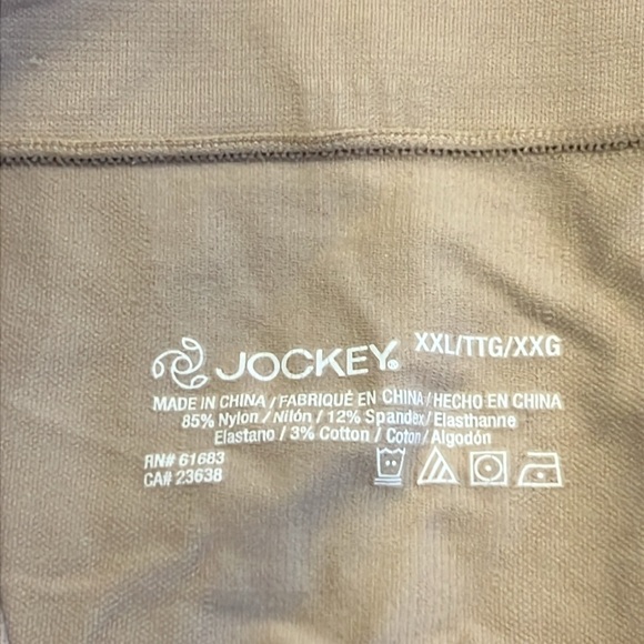 Jockey Nude Shapewear Shorts XXL - Picture 3 of 3
